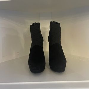 Stuart Weitzman - Black Boot Heels